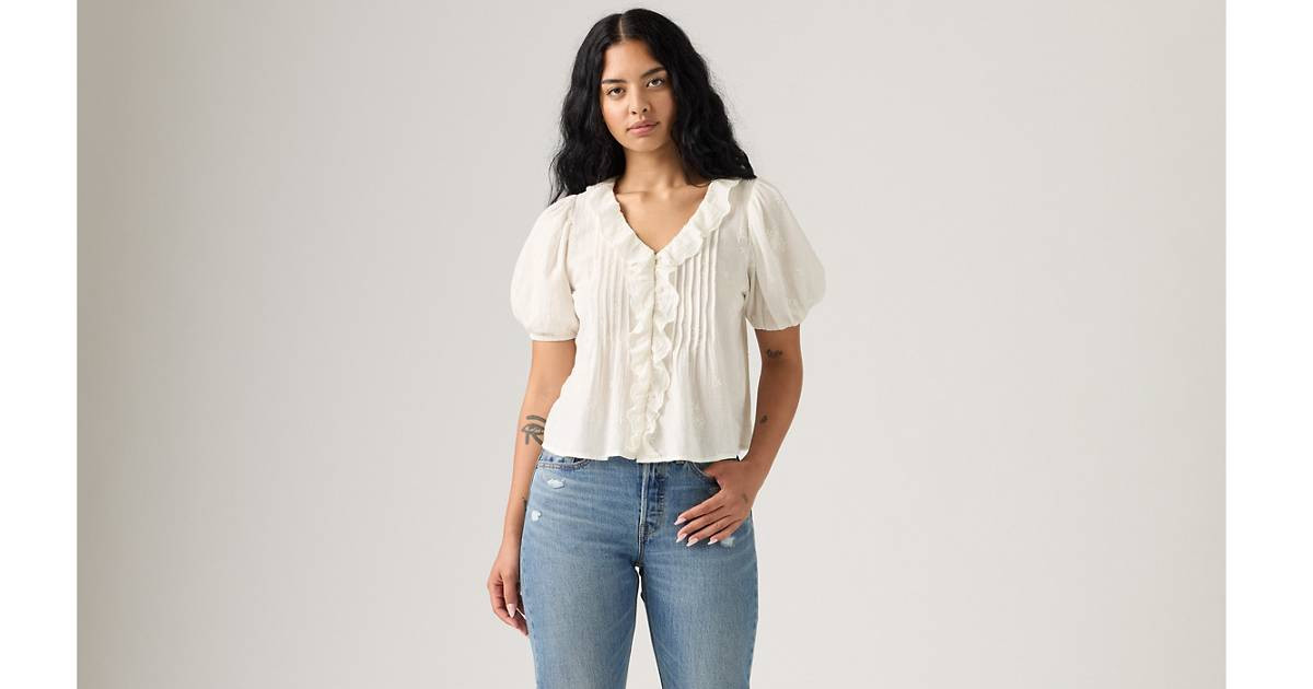 Giselle Ruffle Blouse | Levi's US
