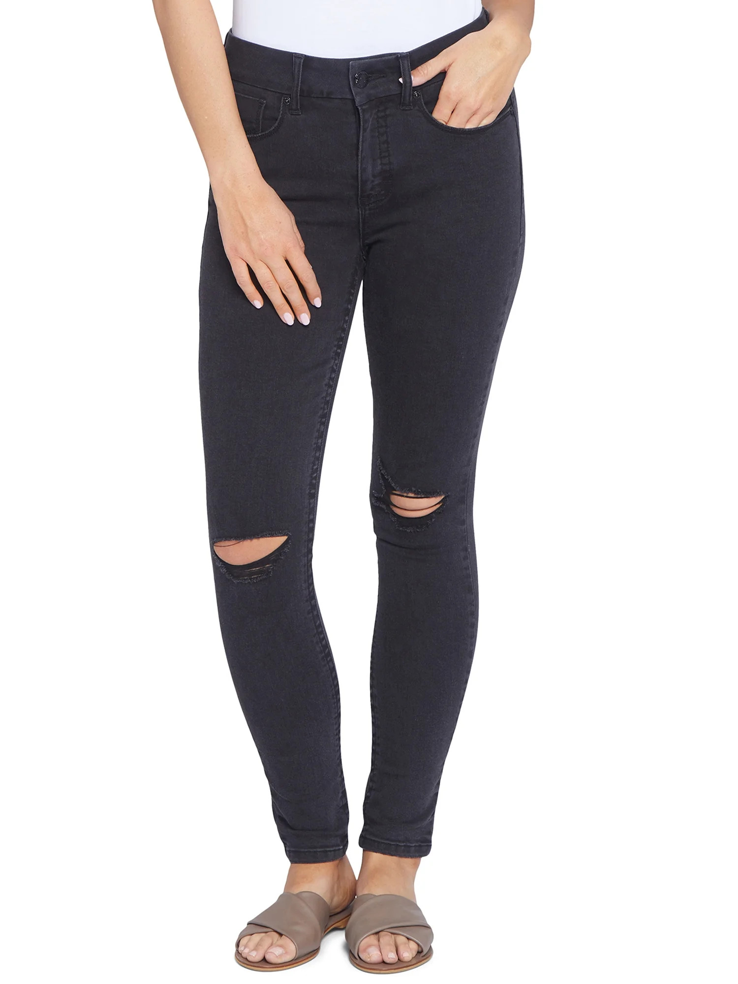 Seven7 Women's Tummyless Skinny Jean - Walmart.com | Walmart (US)