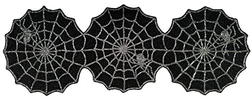 Spider Web Halloween Heat and Spot Resistant Durable Table Runner-Home Decor Mat for Halloween-Halloween Table Decor-Spooky Home Decoration-Cobwebs Decoration-Unique Spooky Decor-Haunted House Decor | Amazon (US)