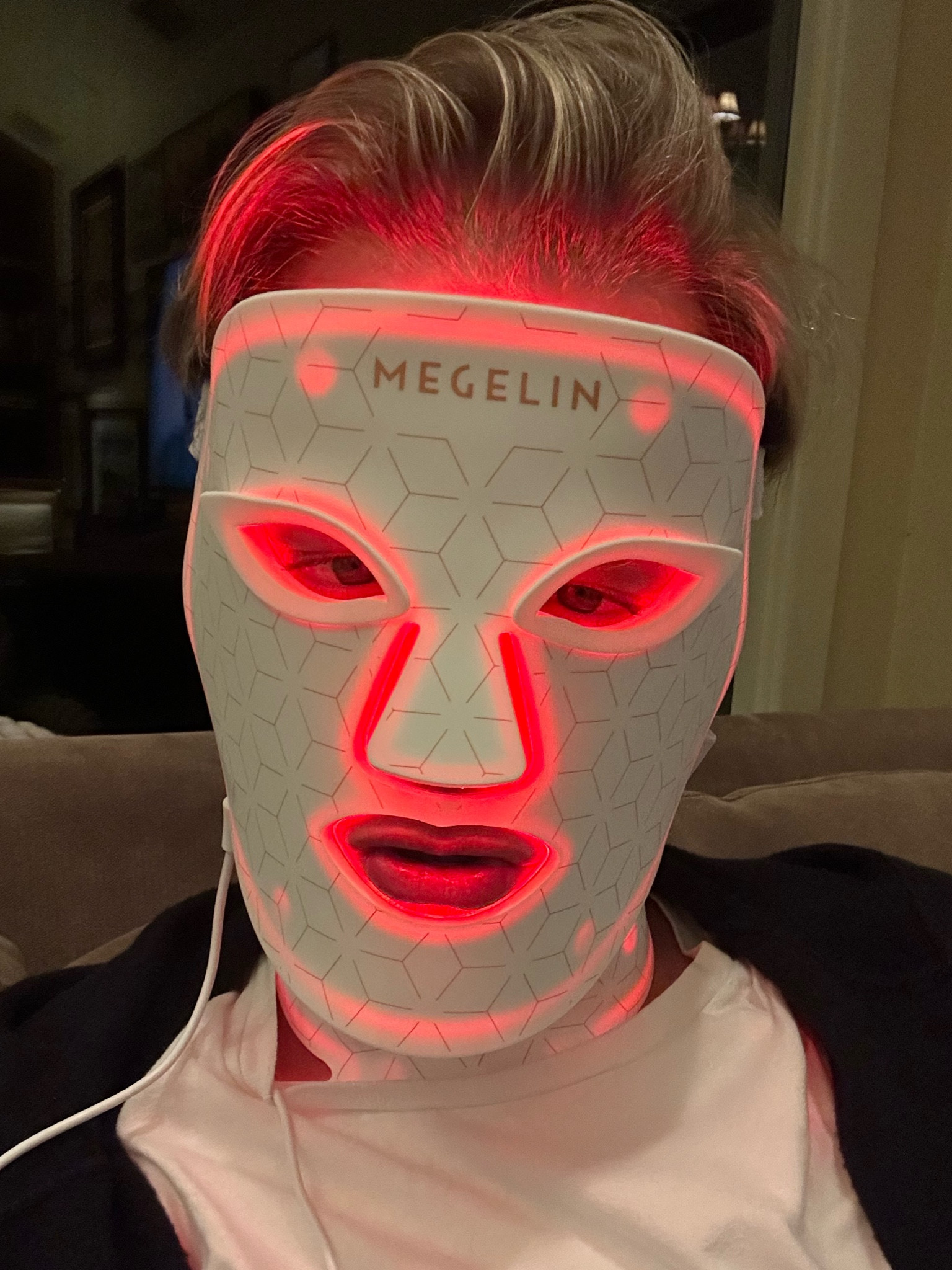 Oh, the things I do to keep time from marching across my face! Bonus: it scares my husband and kids.

My aesthetician recommended red light therapy and I got her approval on this one that also does the neck and offers multiple light color options. My teenagers use the blue light to help combat acne.

#LTKBeauty #LTKOver40 #LTKMens