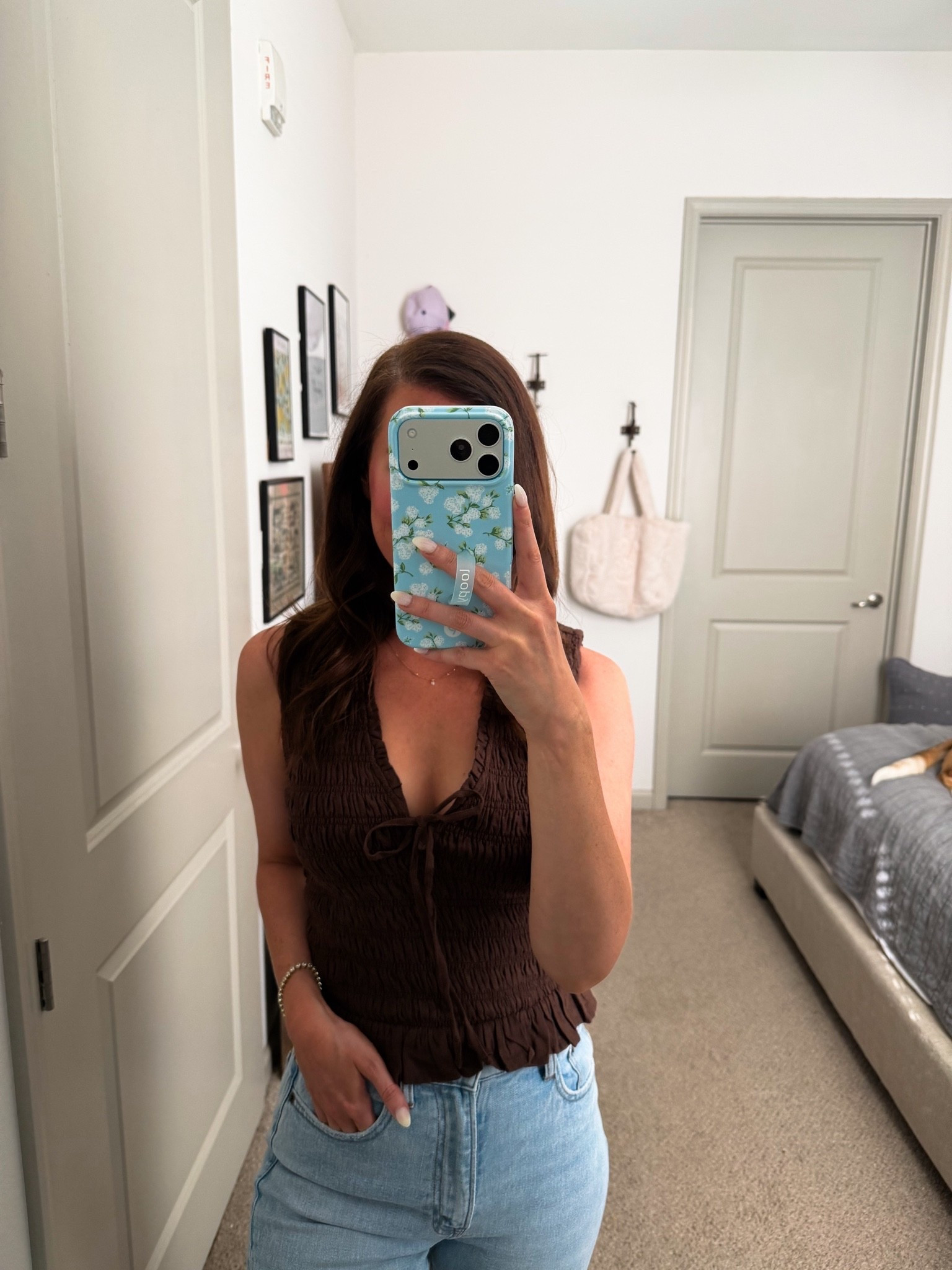 Brown top // Abercrombie // summer tops // linen // summer // under $100 // outfit of the day // ootd // denim // sleeveless top // casual

#LTKootd #LTKSaleAlert #LTKTravel