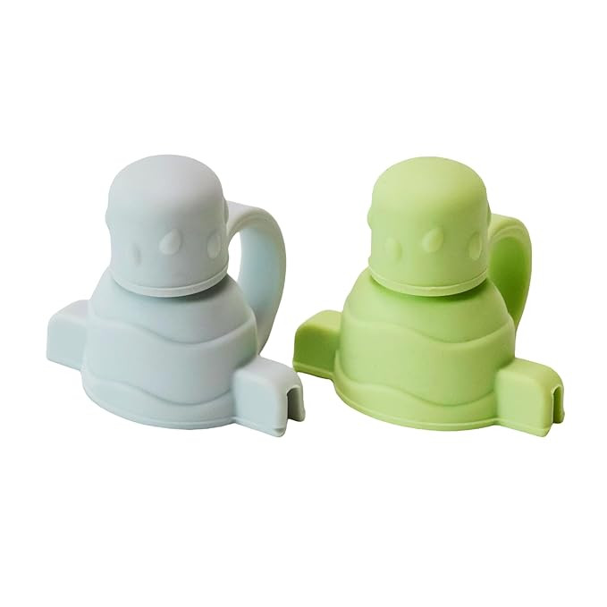 Pouch Topper No Spill - No Spill Silicone Squeeze Pouch Topper for Toddler & Baby, Mess-Free Food... | Amazon (US)