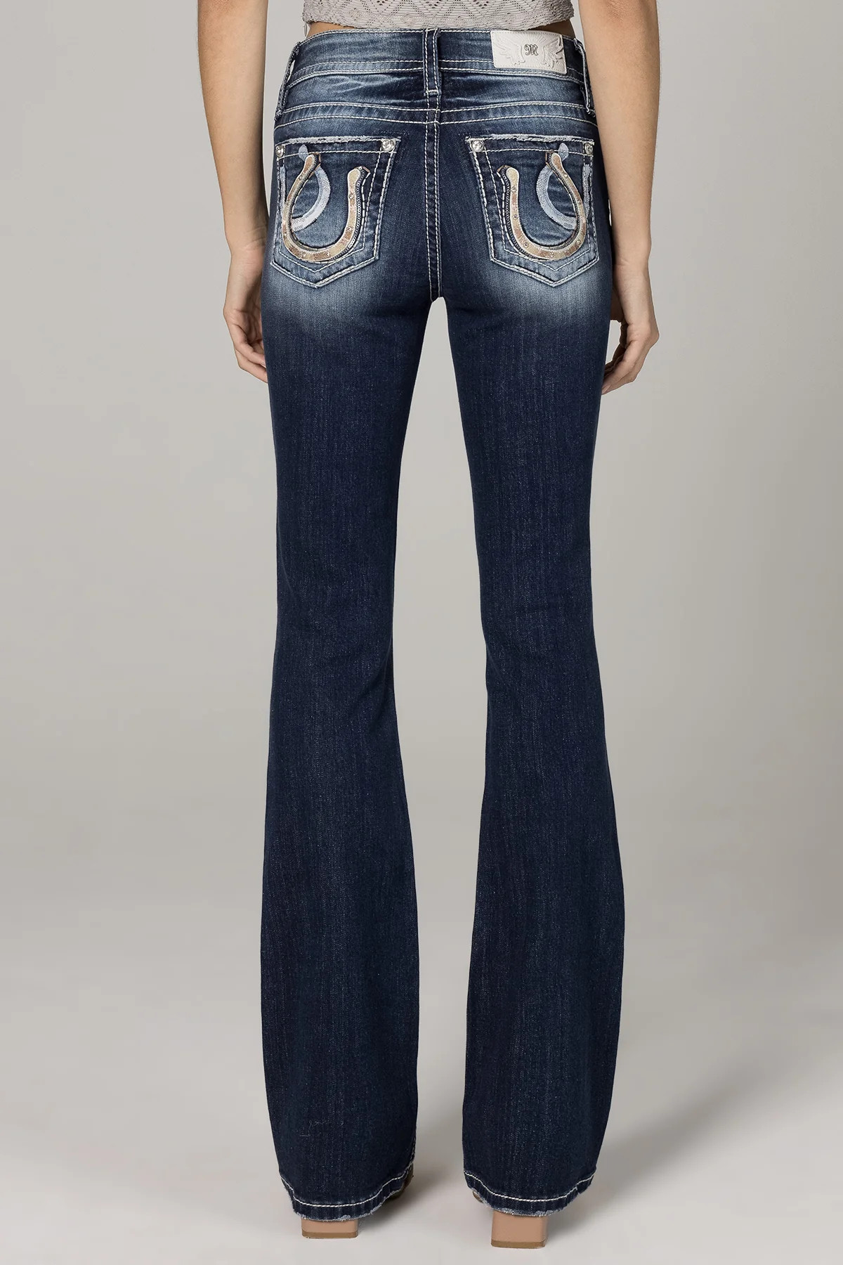 Double Horseshoe Bootcut Jeans | Miss Me