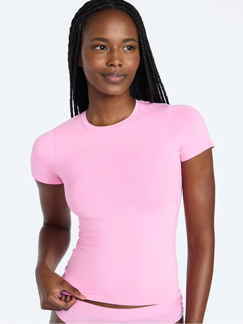 Joyspun Women's Everyday Seamless T-Shirt, Sizes S-XXXL | Walmart (US)