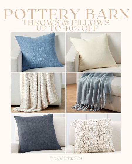 Pillows and Throws | Pottery Barn Sale, up to 40% off

Pillows  throws  pillow sale  blanket sale  neutral pillows  neutral throws  knit pillowws

#LTKhome #LTKSeasonal #LTKsalealert
