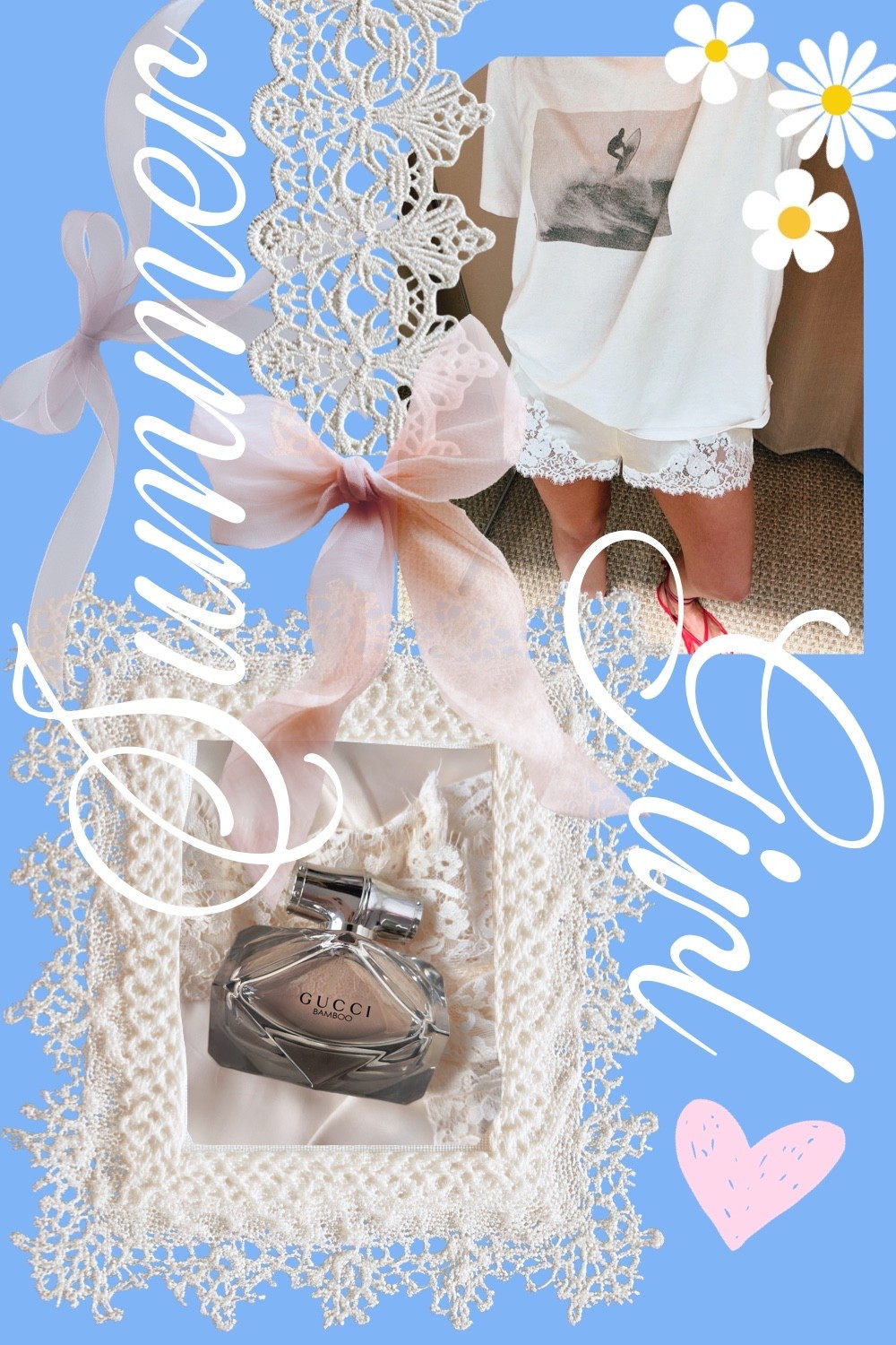 “Soft Girl” Summer Staples for Women 40+
The Gucci Bamboo perfume is amazing because it gives “I have my life together”, even when I don’t. The main notes are classic sandalwood and vanilla- an iconic pairing that never goes out of style. Plus my husband actually picked this out all by himself- and he is PICKY. 
Since it’s getting warmer already, I’ve had to trade in my favorite sweatpants for something cooler… and these satin & lace shorts are by far my favorite find of the season. I’m a T-shirt girl & love pairing them with these shorts & sandals for that cool mom look that feels like your favorite pajamas. Bonus- they come in tons of colors, the neon colors with cream lace are ADORABLE. ￼

#LTKmomlife #LTKmorningroutine #LTKOver40