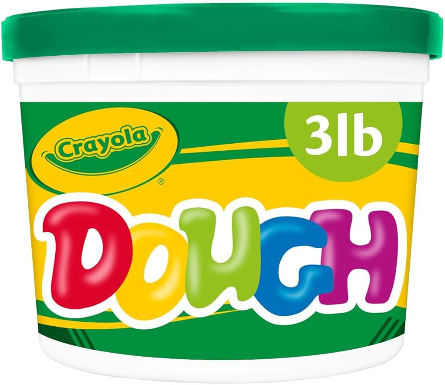 Crayola Modeling Dough, Green, Bulk Classroom & Art Supplies for Kids, 3lb, Resealable Bucket | Amazon (US)