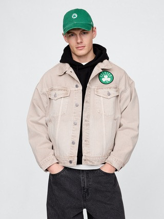 NBA Boston Celtics Icon Denim Jacket | Gap (US)