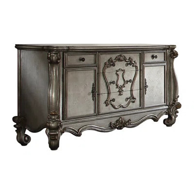 Bersally Solid Wood 70'' W 5 - Drawer Dresser | Wayfair North America