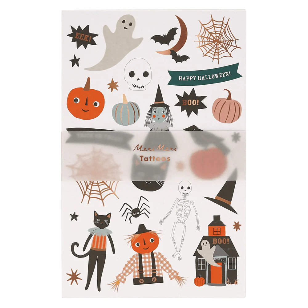 Meri Meri Pumpkin Patch Temporary Tattoos | Shop Sweet Lulu