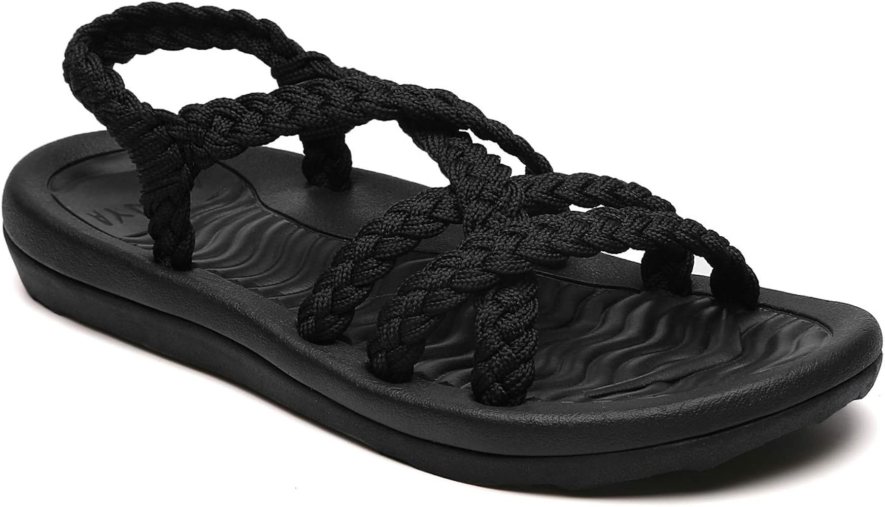 Women's Comfortable Walking Sandals with Arch Support, Athletic Hiking Sandals for women,Wadable ... | Amazon (US)