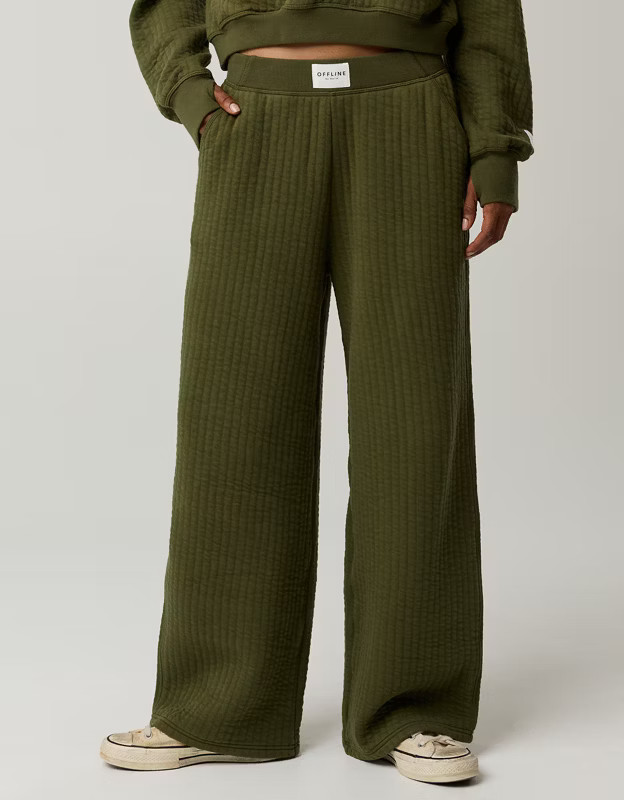 OFFLINE By Aerie Coffee Run Trouser | Aerie