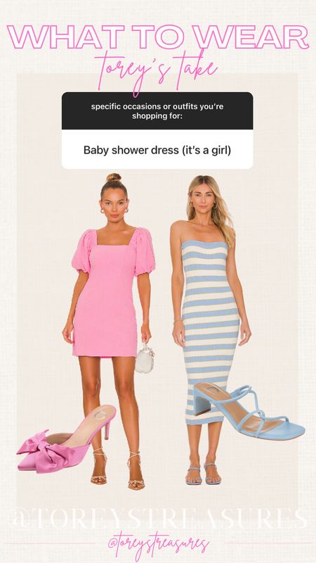 Baby shower pink or blue outfit ideas 

#LTKfindsunder100 #LTKparties