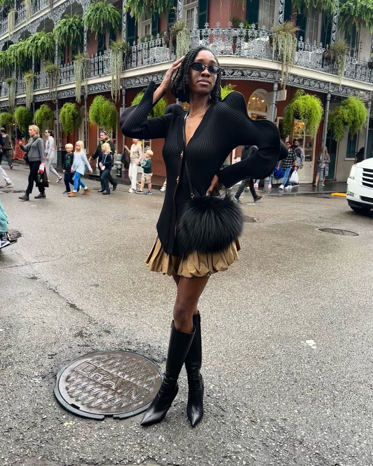 Dreaming about this outfit 💭

I melted when I unboxed the cardigan (size M), and the mini bubble skirt (size S) adds the perfect dimension! Both are tts. ❤️

I don’t shy away from texture and the Kendall Miles Foxxy bag, Attitude boot (size 40) combo never misses. Both of them are sick of seeing me this season 😂

Cardigan & mini are Urban Revivo
Boots & bag are Kendall Miles 

#LTKstyletip