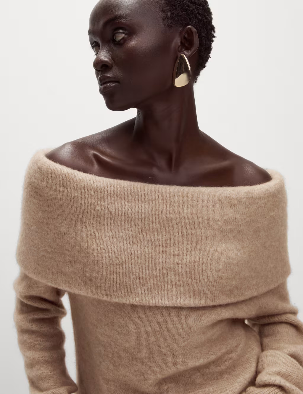 Merino Wool Rich Relaxed Jumper with Mohair | Marks & Spencer (UK)