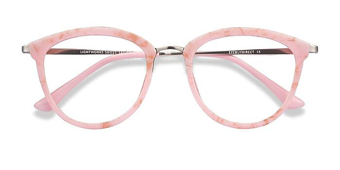 Lightworks - Daring Pink Frames with Swagger | EyeBuyDirect | EyeBuyDirect.com