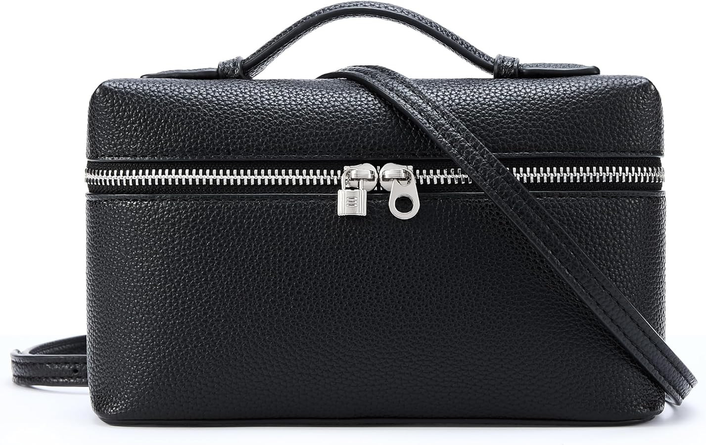 KALIDI Crossbody Bag for Women Small Top-Handle Pouch Designer Shoulder Handbag Quiet Luxury Leat... | Amazon (US)