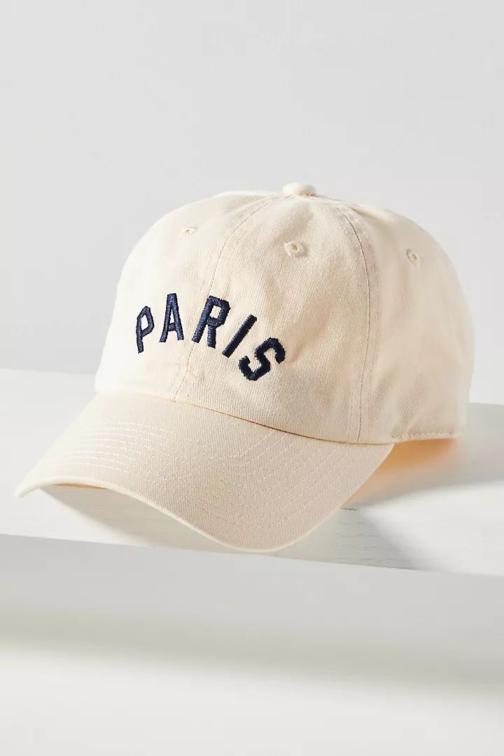 The Wanderlust Paris Baseball Cap | Anthropologie (US)