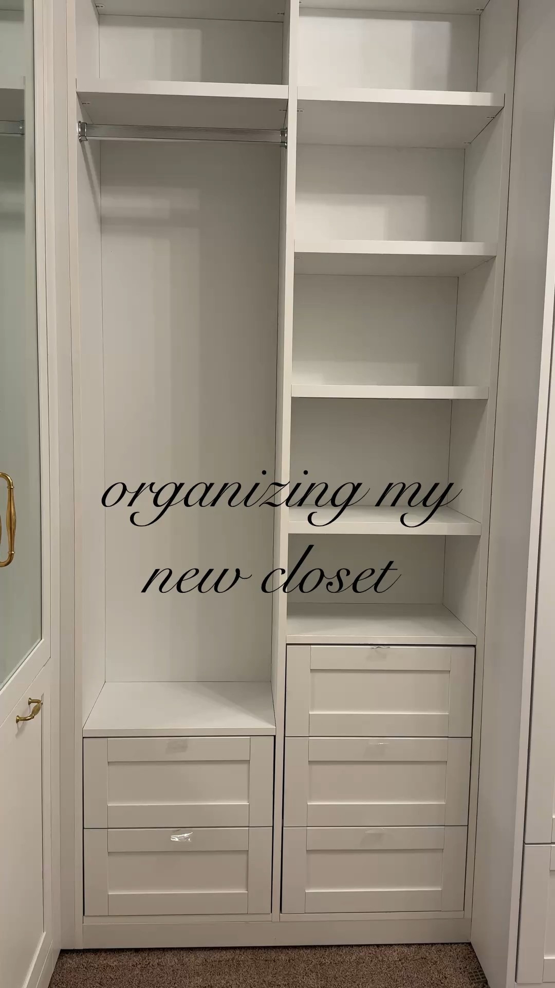 I’ll be posting a new closet tour and organization video on my YouTube channel tomorrow 😍

Use code strawberrychicxo for 20% off my dress! 

#LTKWatchNow #LTKSeasonal #LTKHome