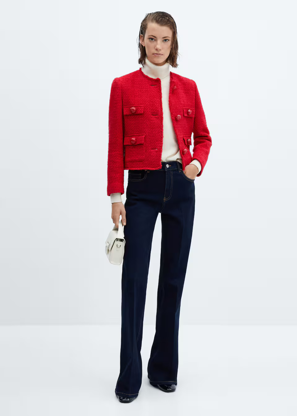 Search: Women’s tweed jacket red (2) | Mango USA | MANGO (US)