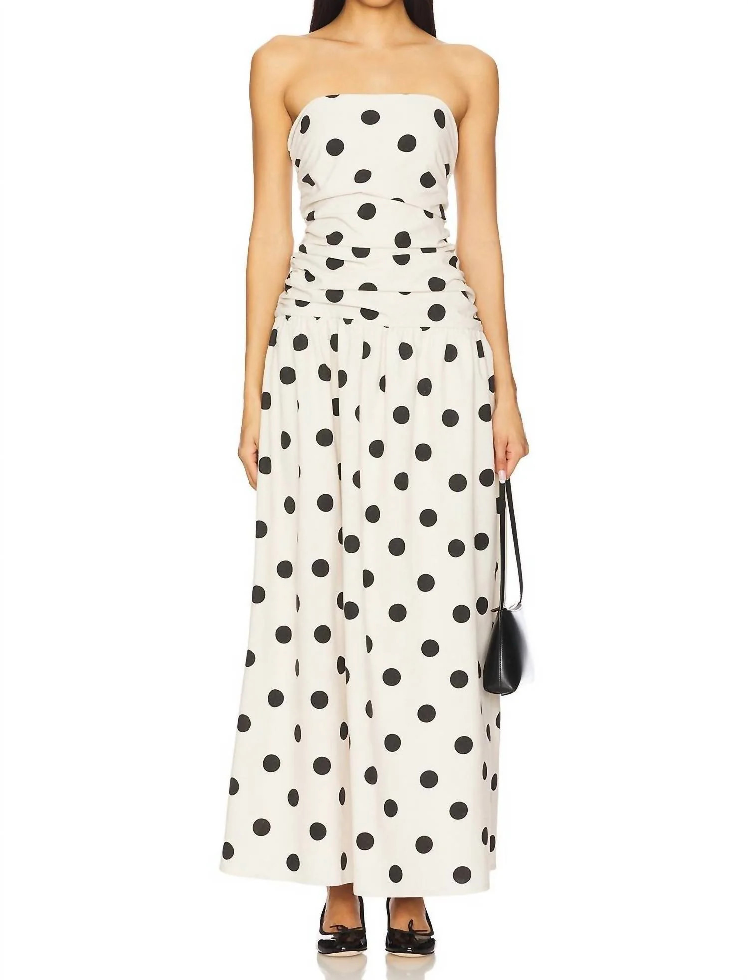 Brona Dress In Polka Dots | Shop Simon