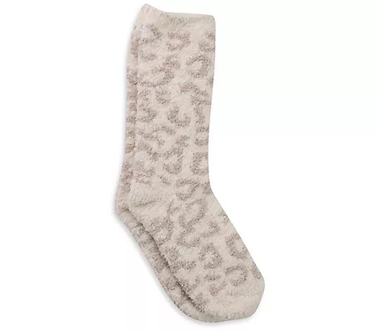 Barefoot Dreams CozyChic Women's Barefoot In The Wild Socks - QVC.com | QVC