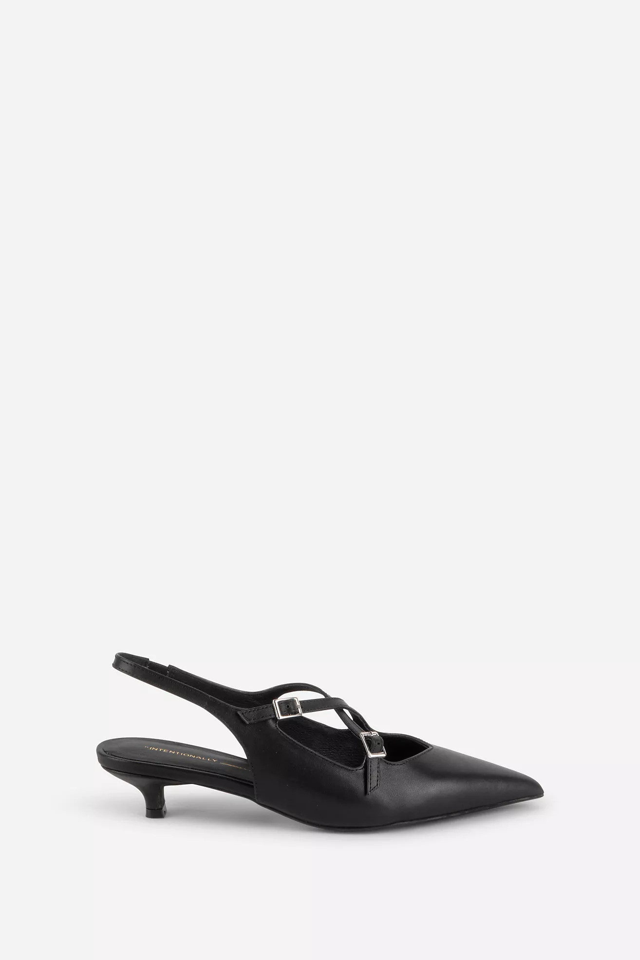 Intentionally Blank Jax Slingback Kitten Heels | Anthropologie (US)