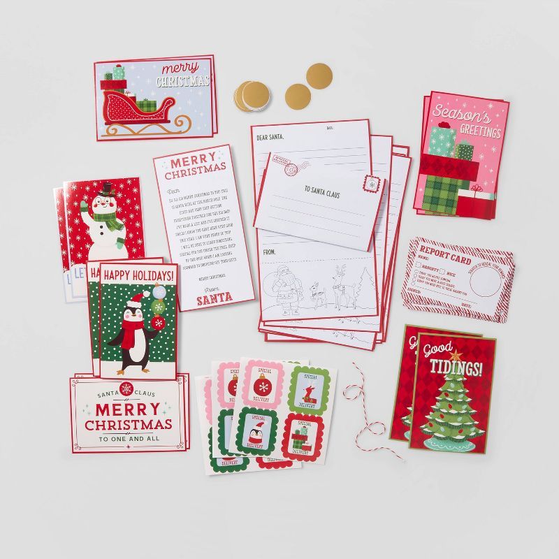 Santa Pen Pal Kit - Wondershop™ | Target