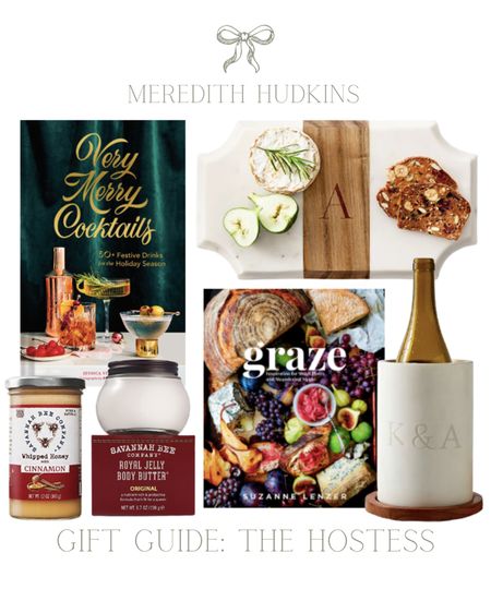 Christmas gift guide, gifts for hostess, host, hosting, Christmas party, holiday party, New Year’s Eve party, entertaining, dining room, kitchen, gifts for her, and gifts for him, charcuterie board, cookbook, wine chiller, cutting board, serving board, hand cream, honey, stocking stuffer, Amazon, Anthropologie , Williams-Sonoma 

#LTKGiftGuide #LTKGiftGuide #LTKhome #LTKHoliday