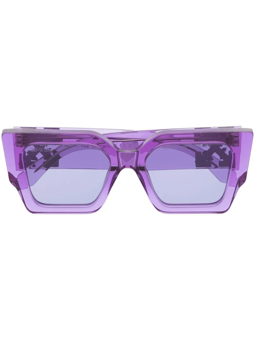 Off-White Catalina Oversized Sunglasses - Farfetch | Farfetch Global