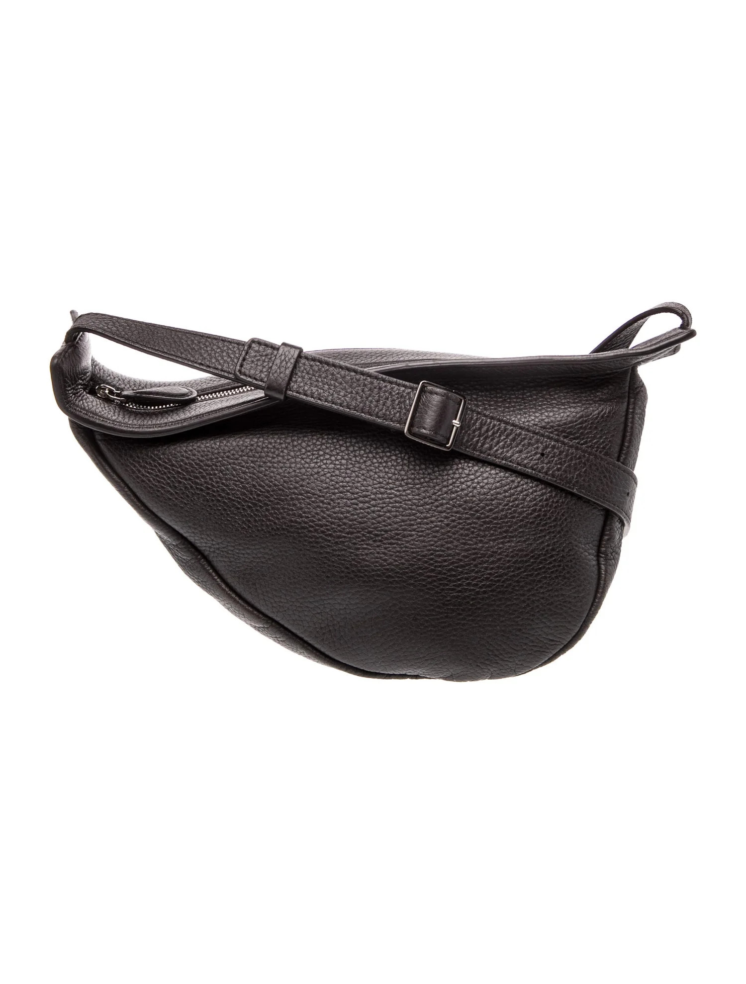 The Row Leather Slouchy Banana Small - Brown Shoulder Bags, Handbags - THR201364 | The RealReal | The RealReal