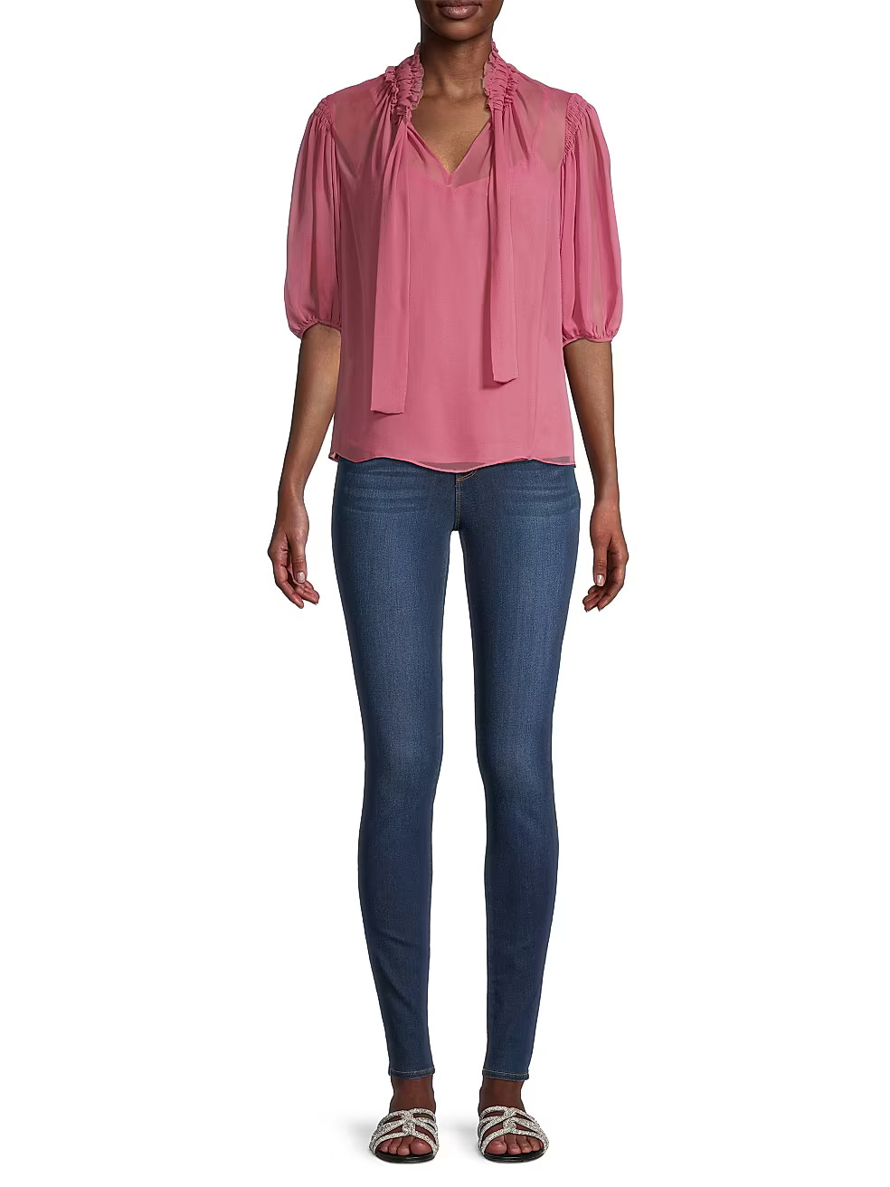 Silk Bow Blouse | Saks Fifth Avenue