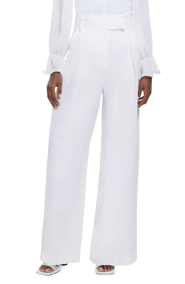Pleated Wide Leg Trousers | Nordstrom
