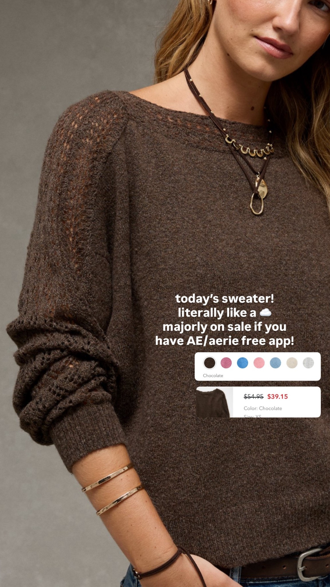 Cozy level 1897370849 srsly softest sweater EVER stay tts

#LTKHoliday #LTKFindsUnder100 #LTKStyleTip