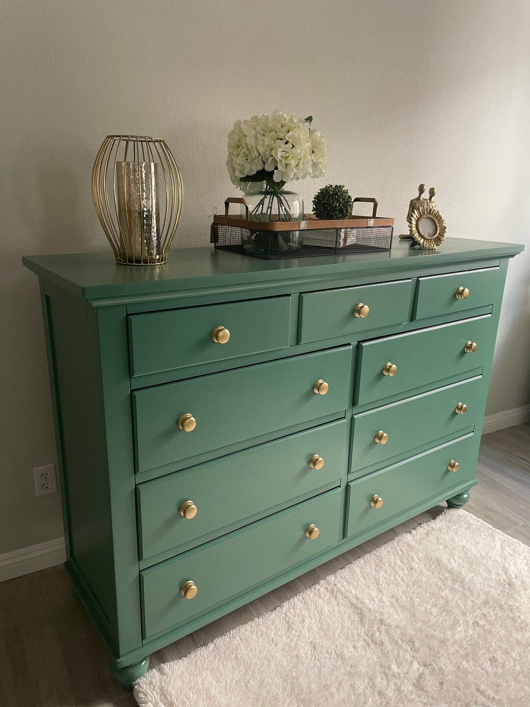 Soldgorgeous Tall Green Dresser/credenza/sideboard - Etsy | Etsy (US)
