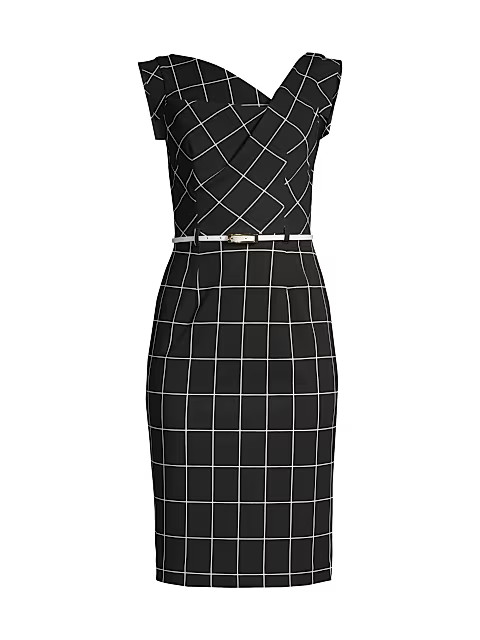 Jackie O Belted Sheath Dress | Saks Fifth Avenue