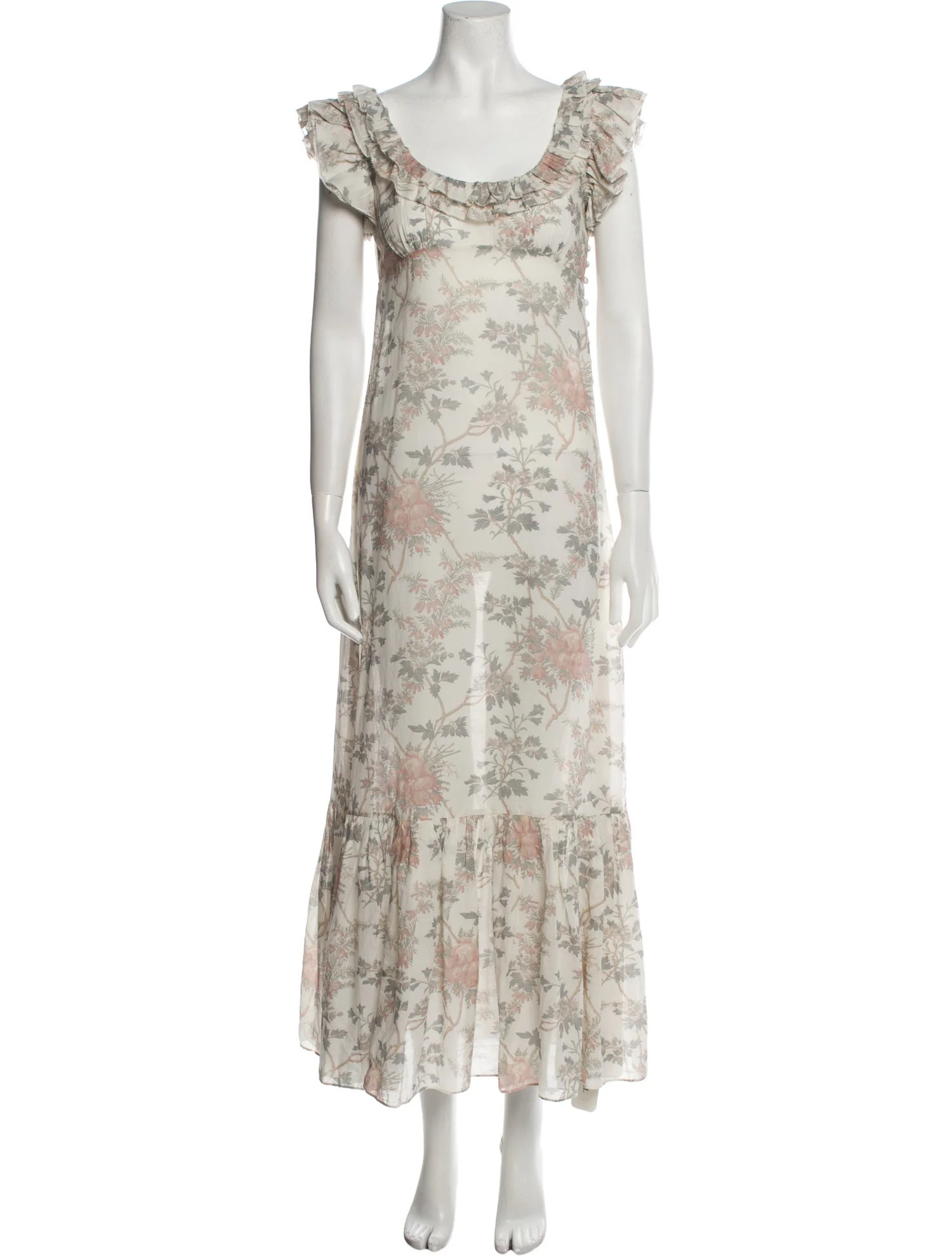 Floral Print Long Dress | The RealReal