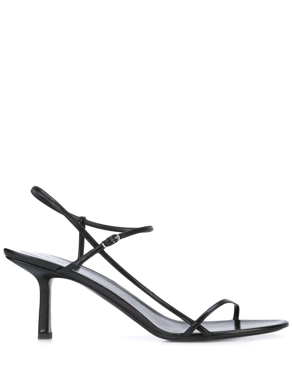 The Row Bare sandals - Black | Farfetch Global