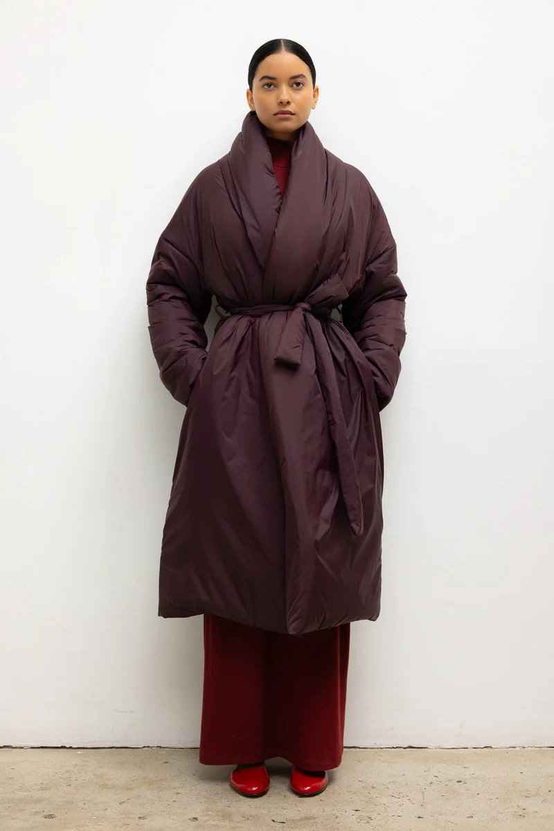 Bo Shawl Puffer Coat | LESET