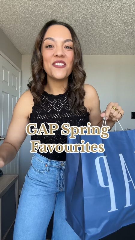 Gap spring favourites!
-I have a size medium in all tops and dresses, and a size 29 in the jeans. 
-Black crochet halter tank top
-Medium wash baggy mid rise jeans. 
-Tab trench coat. 
-Ribbed black halter midi dress. 
-White textured sweater jacket. 
-Black sandals. 

@gap #gapcanada #howyouweargap #ad

#LTKSeasonal #LTKfindsunder100 #LTKstyletip