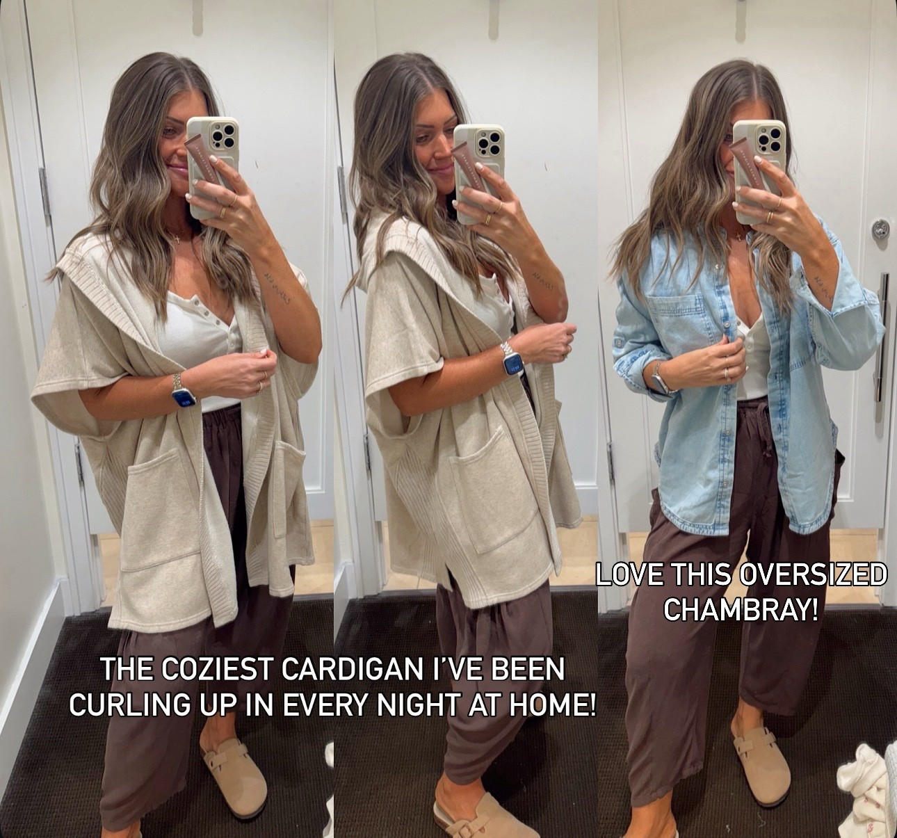 Code LTKFALLSALE at checkout gives you 20% off through midnight! I sized down in every item and recommend you go down, too… Aerie always runs big! I’m wearing XXS in almost every item. #falloutfits #traveloutfit #falltrip #fallbreak 



#LTKFindsUnder100 #LTKFallSale #LTKSaleAlert