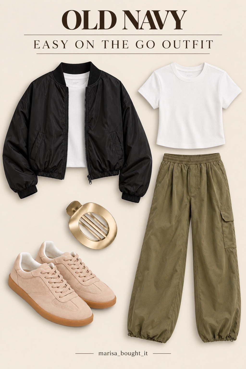 Easy, comfy, and cute for on-the-go 🤎 Old Navy is coming through with the everyday fall finds! Loving these utility pants paired with a simple white tee, bomber, and neutral sneakers.

#OldNavy #OldNavyStyle #OldNavyFinds #OldNavyFashion #OldNavySport #FallFashion #FallOutfit #FallOutfitInspo #CasualStyle #CasualOutfit #EverydayStyle #OnTheGoStyle #AffordableFashion #BudgetFashion #LTKStyle #LTKFinds