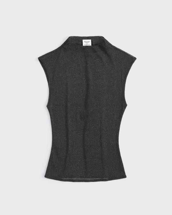 Women's The A&F Paloma Mesh Top | Women's Tops | Abercrombie.com | Abercrombie & Fitch (US)