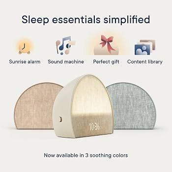 Hatch Restore 2 Sunrise Alarm Clock, Sound Machine, Smart Light (Putty) ー Your Bedside Sleep Gu... | Amazon (US)