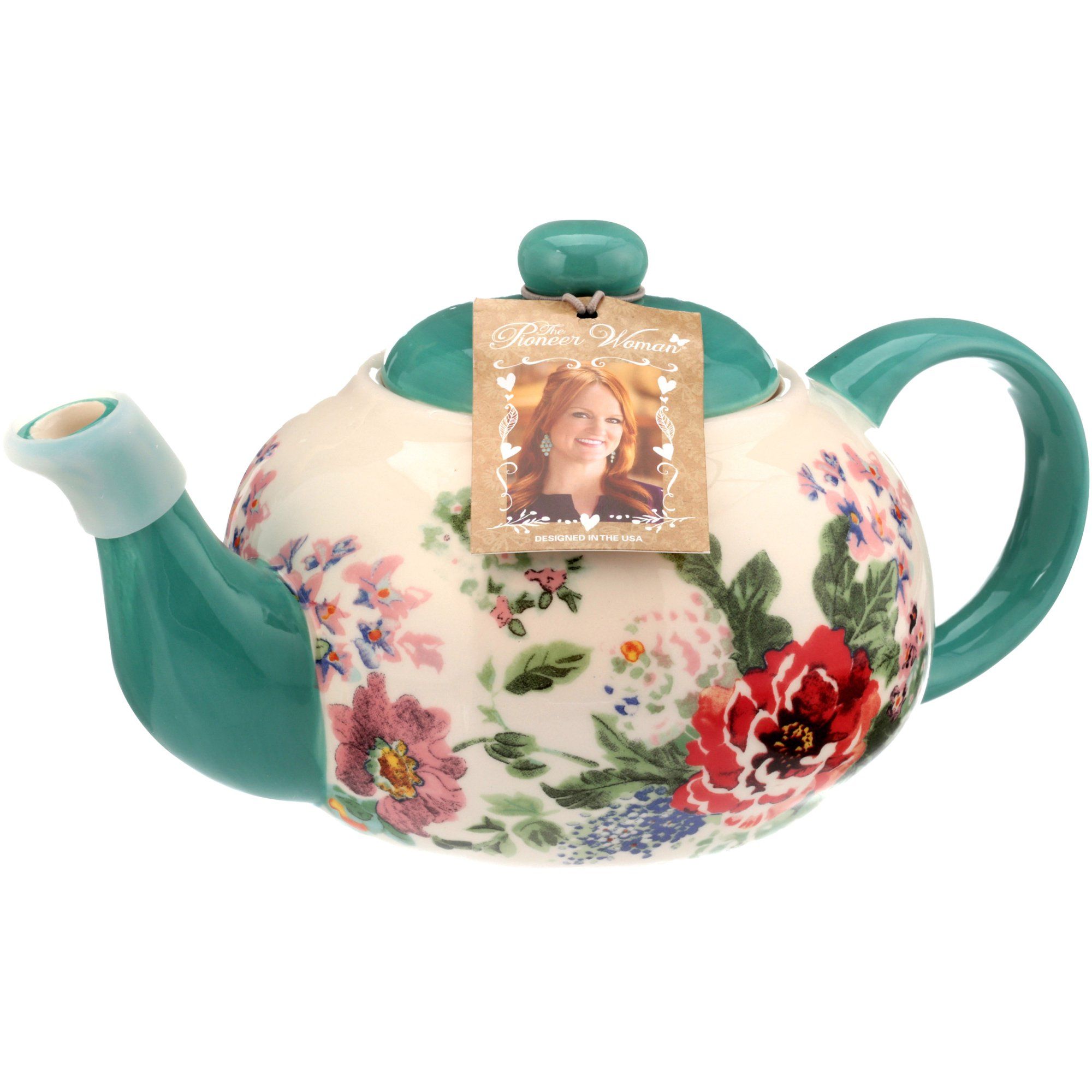 The Pioneer Woman Country Garden Teapot | Walmart (US)