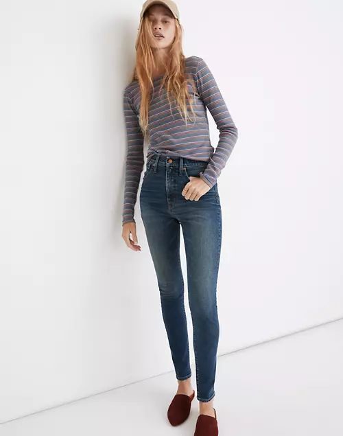 11" High-Rise Skinny Jeans in Markland Wash: TENCEL™ Denim Edition | Madewell