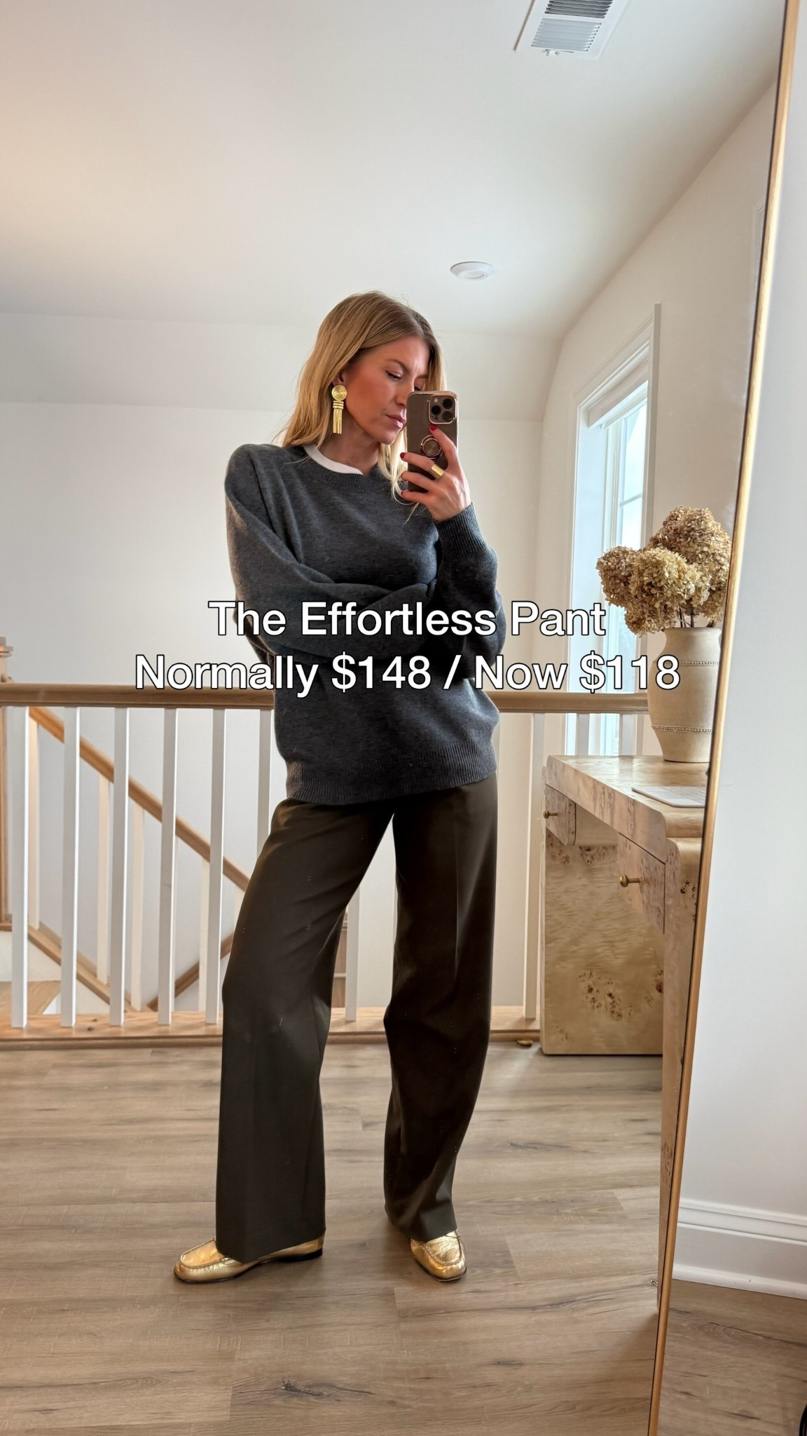 My favorite trousers are on sale!
Sweater: runs slightly big, wearing size small. 
Pants: run TTS. 

#LTKgrwm #LTKdayinmylife #LTKootd