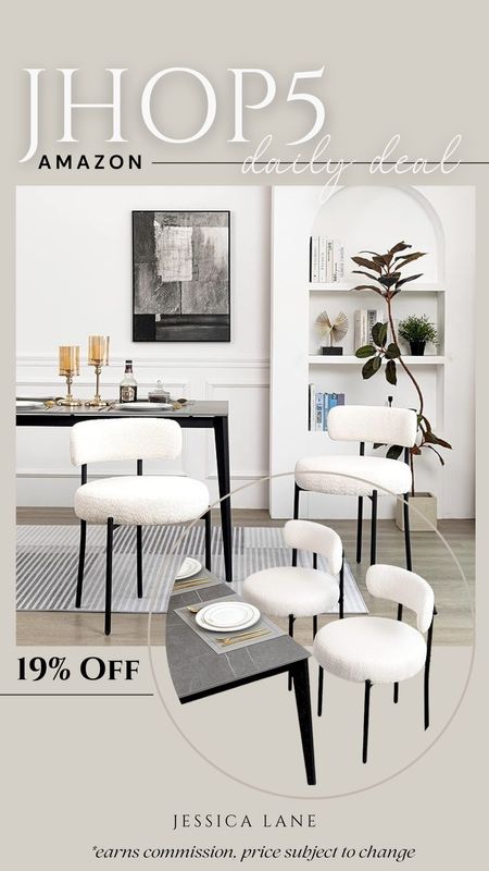 Amazon daily deal, save 19% on these gorgeous modern dining chairs, may purchase individually or in a set of two or more. Dining chairs, dining furniture, upholstered dining chair, modern dining room chair, Amazon home, Amazon deal

#LTKSaleAlert #LTKHome #LTKStyleTip
