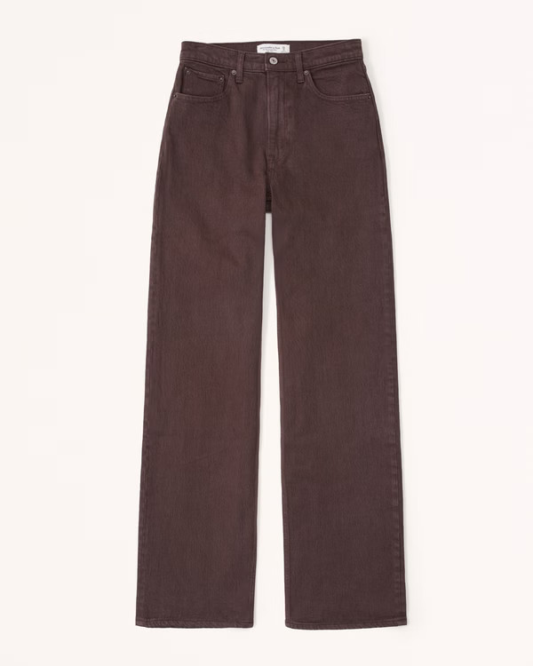High Rise 90s Relaxed Jean | Abercrombie & Fitch (US)