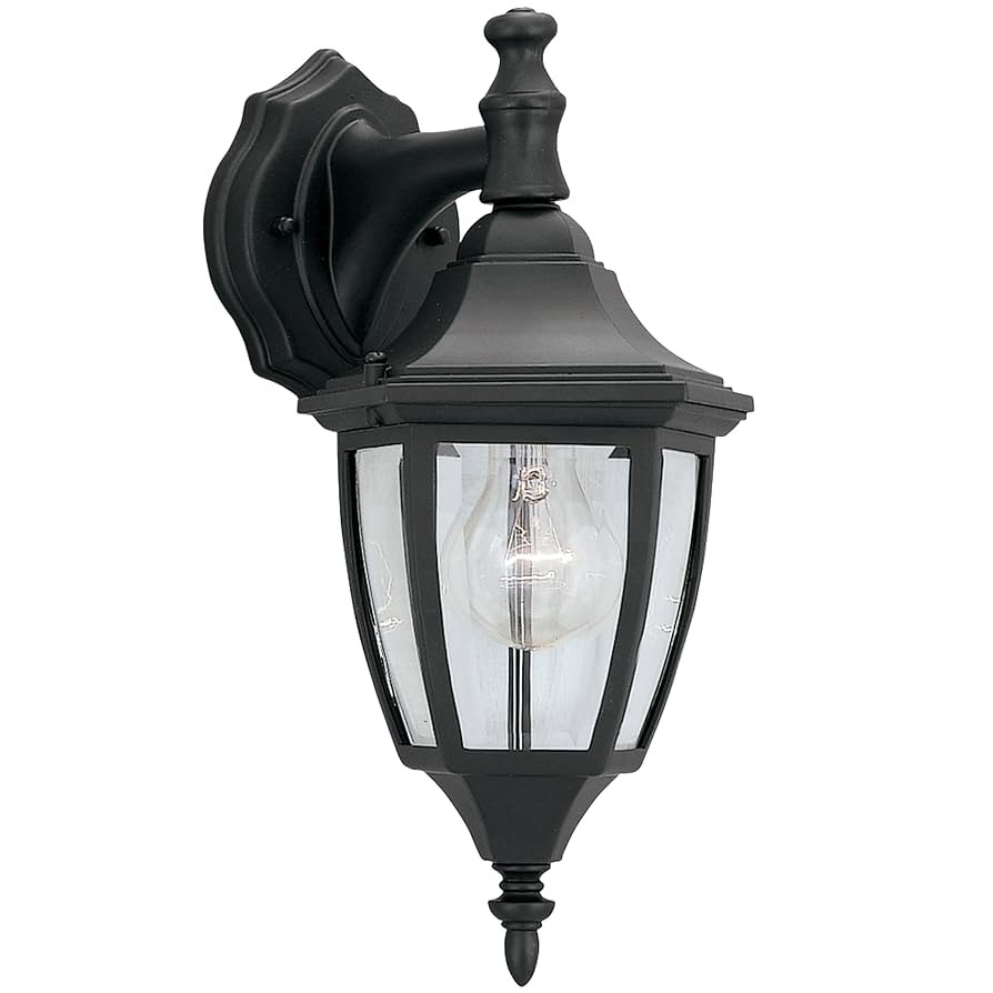 DESIGNERS FOUNTAIN Waterbury Outdoor Light Fixture, 14.25 Inch Exterior Wall Lantern Sconce for F... | Amazon (US)